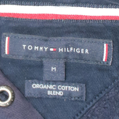 Tommy Hilfiger Men's Black Logo Pullover Hoodie Size M