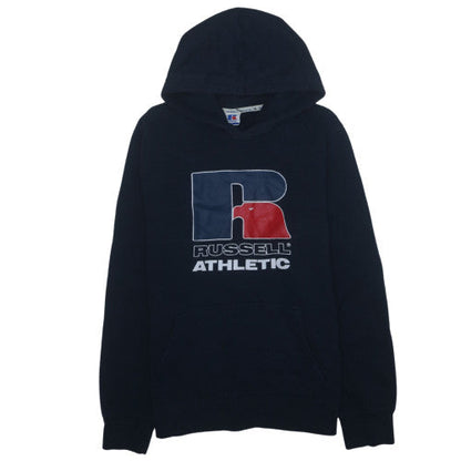 Russell Athletic Men's Black Pullover Hoodie M Graphic Print