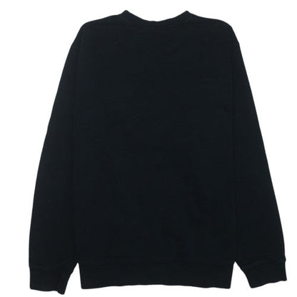Nike Men's Black Large Pullover Sweatshirt Regular Fit Fleece