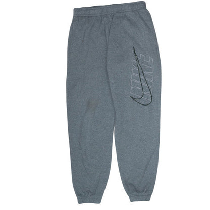 Nike Men's Grey Sweatpants M Jogger Style Cotton Blend