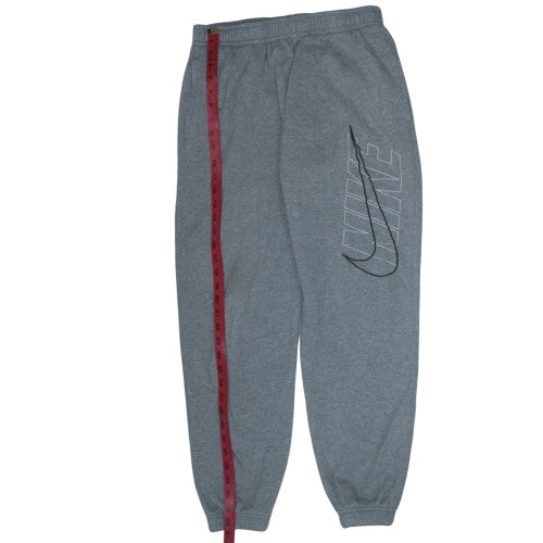 Nike Men's Grey Sweatpants M Jogger Style Cotton Blend