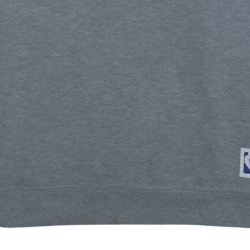 NBA Boys Grey Logo Pullover Sweatshirt 16 Years Fleece Lined