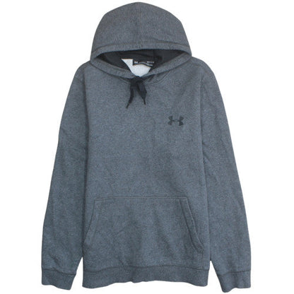 Under Armour Men’s Grey Pullover Hoodie M Fleece ColdGear