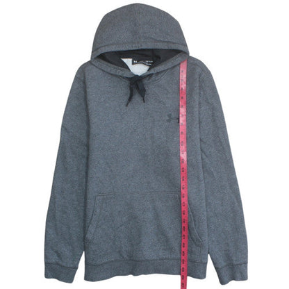 Under Armour Men’s Grey Pullover Hoodie M Fleece ColdGear
