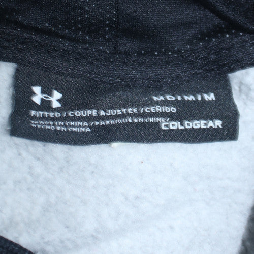 Under Armour Men’s Grey Pullover Hoodie M Fleece ColdGear