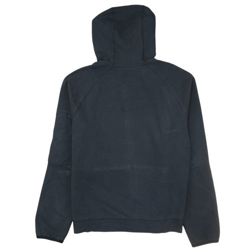 Nike Men's Black Full Zip Hoodie M Cotton Blend Sportswear