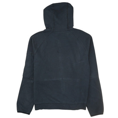 Nike Men's Black Full Zip Hoodie M Cotton Blend Sportswear