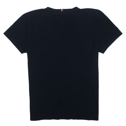 Tommy Hilfiger Men's Navy Blue Organic Cotton Crew Neck T-Shirt L