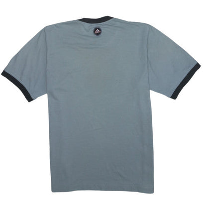 Adidas Men's Grey Vintage Graphic Logo T-Shirt Size M