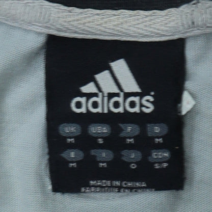 Adidas Men's Grey Vintage Graphic Logo T-Shirt Size M