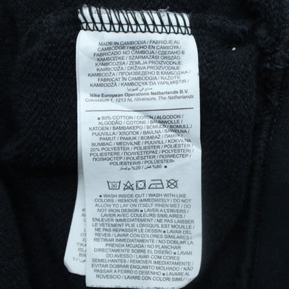 Nike Women's Black Small Pullover Sweatshirt with Logo Print