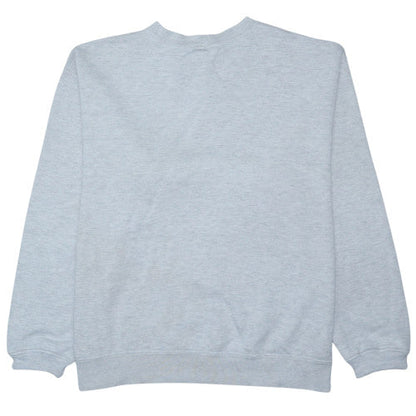 Timberland Men’s Grey Embroidered Pullover Sweatshirt L