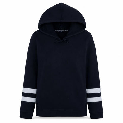 Nautica Womens Navy Pullover Hoodie XL Cotton Blend Casual