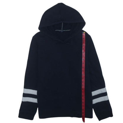 Nautica Womens Navy Pullover Hoodie XL Cotton Blend Casual