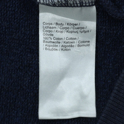 Lacoste Boys Navy Blue Full Zip Hoodie 14 Years 158cm 100% Cotton