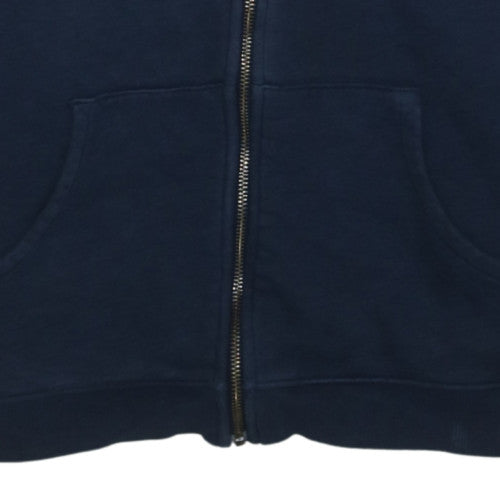 Lacoste Boys Navy Blue Full Zip Hoodie 14 Years 158cm 100% Cotton