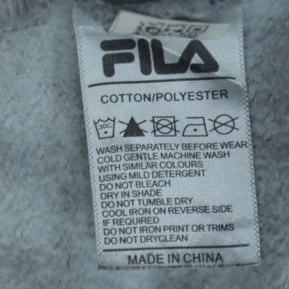 FILA Classics Womens Grey XL Pullover Hoodie Cotton Blend