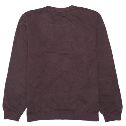 Champion Men's Brown Logo Pullover Sweatshirt Size L