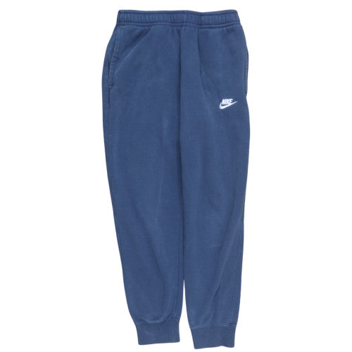 Nike Mens Blue Regular Fit Fleece Sweatpants S