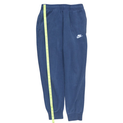 Nike Mens Blue Regular Fit Fleece Sweatpants S