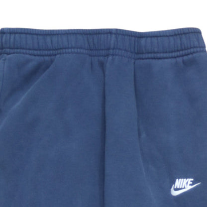 Nike Mens Blue Regular Fit Fleece Sweatpants S