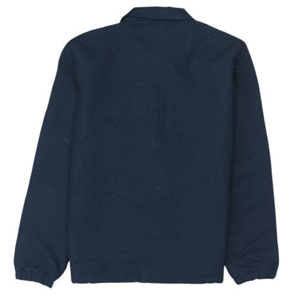 Zara Men's Blue XL Coach Jacket Lightweight Snap Casual