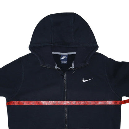 Nike Mens Blue Full Zip Hoodie Size M Fleece Sportswear