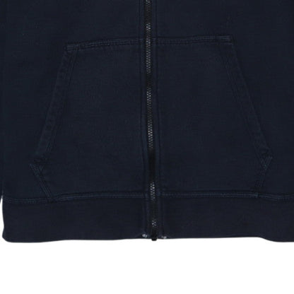 Nike Mens Blue Full Zip Hoodie Size M Fleece Sportswear