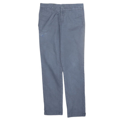 Carhartt Men Blue 32x32 Chino Cotton Trousers