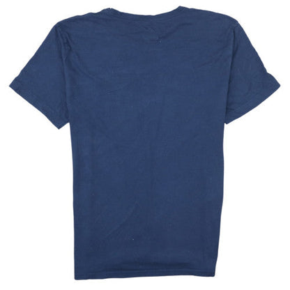 Levi's Men's Navy Blue Crew Neck Logo T-Shirt XL Cotton Classic