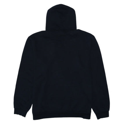 Puma Men's Black 2XL Pullover Hoodie with Logo Detail