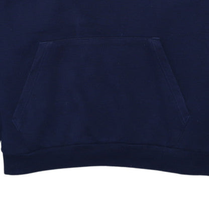 Puma Men's Blue XL Pullover Fleece Hoodie with Logo