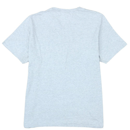 Adidas Men’s Grey XL T-Shirt Three Stripe Life Sports Logo Top