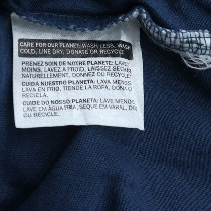 Levi's Men's Blue Graphic Bear Logo Crew Neck Cotton T-Shirt XL