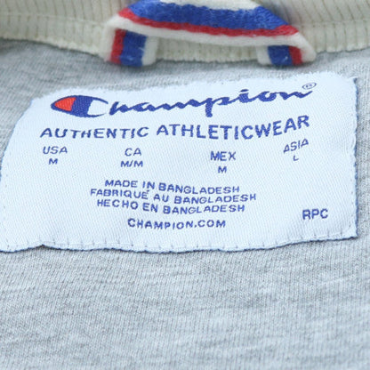 Champion Women's White Pullover Sweatshirt Size M Classic Logo