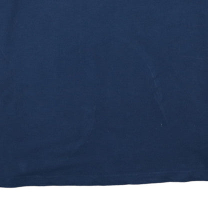 Gymshark Men's Navy Blue XL Crew Neck T-Shirt Cotton Blend