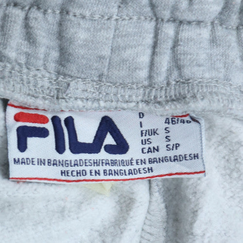 FILA Men's Grey Sweatpants Small Elastic Waist Jogger Trousers