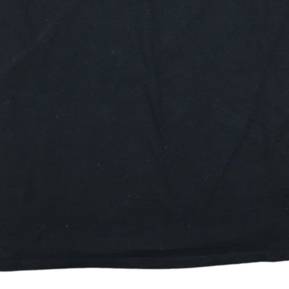Tommy Hilfiger Men's Black 3XL Short Sleeve Henley Cotton T-Shirt