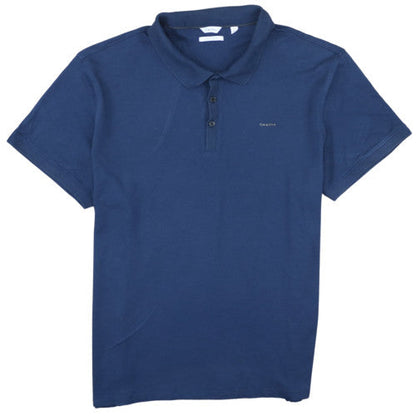 Calvin Klein Men’s Blue Liquid Touch 2XL Polo Shirt