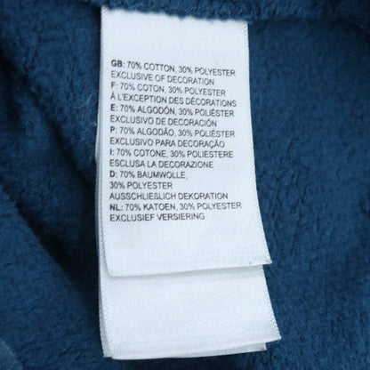 The North Face Mens Blue Crew Neck Sweatshirt M Cotton Blend