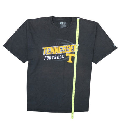 Russell Athletic Men's Black Tennessee Football 3XL Cotton T-Shirt