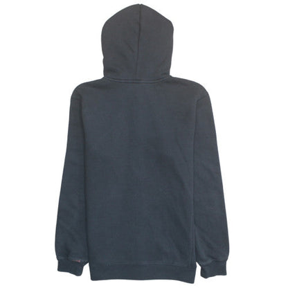 Adidas Mens Black XL Full Zip Hooded Sweatshirt with Blue Logo