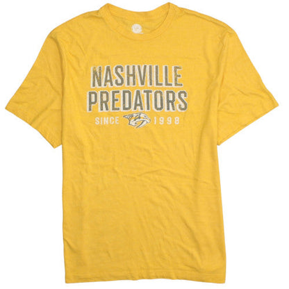 NHL Nashville Predators Men's Yellow XL Graphic T-Shirt