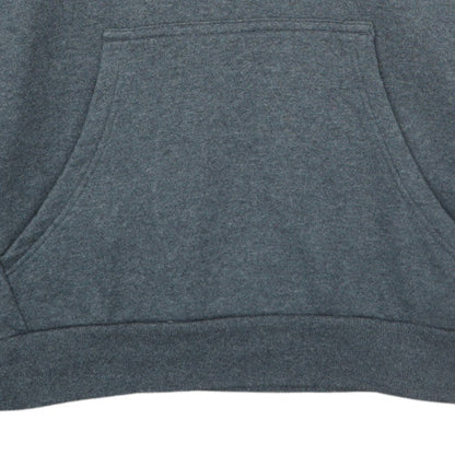 Adidas Mens Grey XL Pullover Hoodie with Red Logo