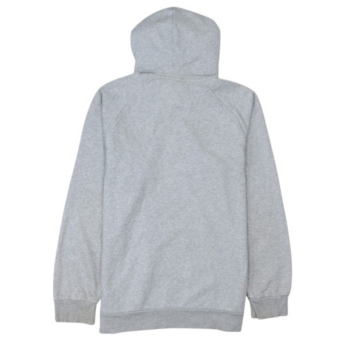Adidas Mens Grey Pullover Hoodie Size M Sports Essentials