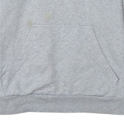 Adidas Mens Grey Pullover Hoodie Size M Sports Essentials