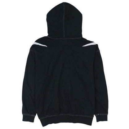 Nike Men's Black Pullover Hoodie Small Graphic Logo Fleece