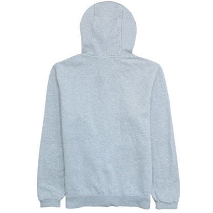 Nike Men's Grey Full Zip Hoodie M Fleece Cotton Blend