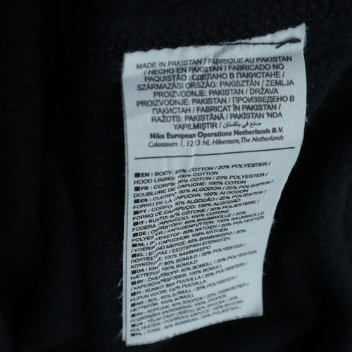 Nike Men's Black Full Zip Hoodie Size S Fleece Sportswear