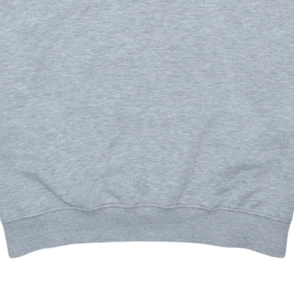 Fila Men's Grey Logo Pullover Sweatshirt Size L Regular Fit